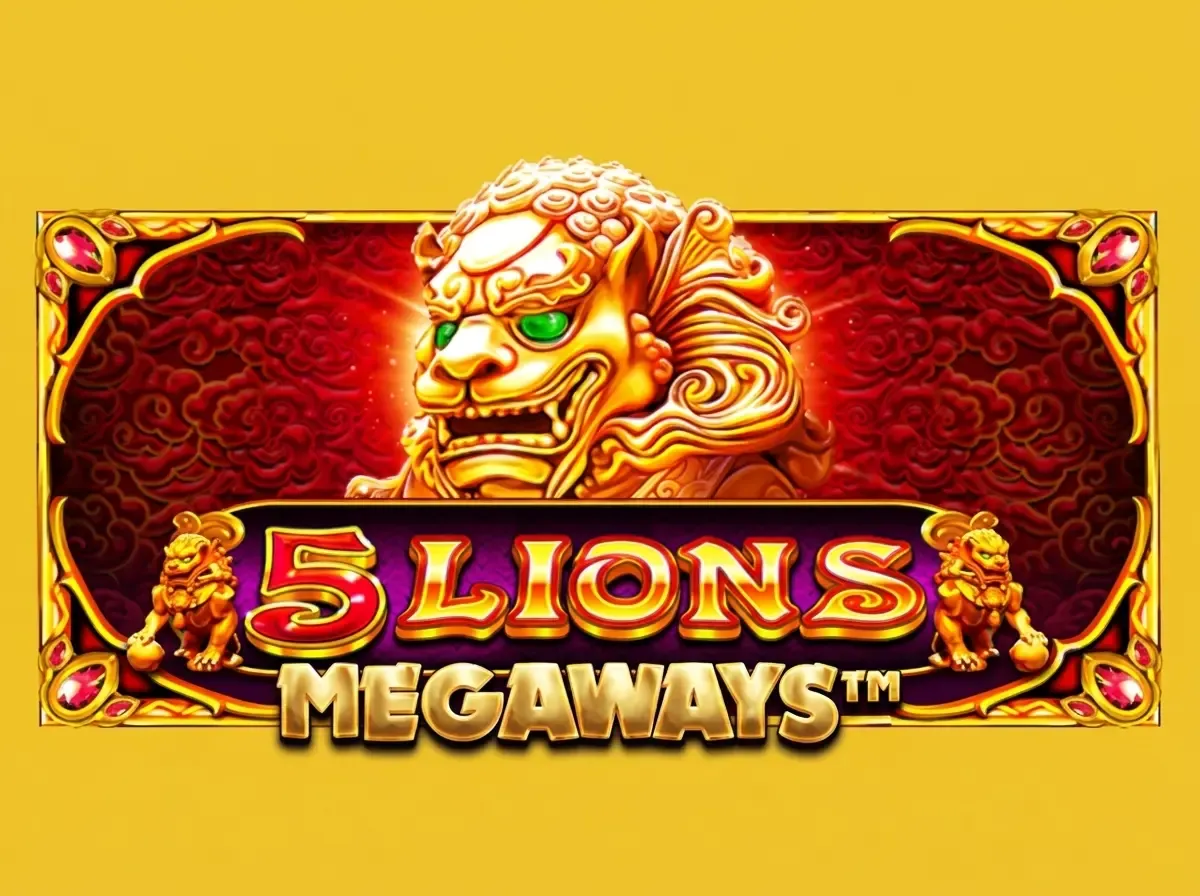 Machine à sous 5 Lions Megaways disponible sur Tortuga Casino avec gains massifs