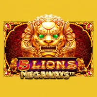 Machine à sous 5 Lions Megaways disponible sur Tortuga Casino avec gains massifs