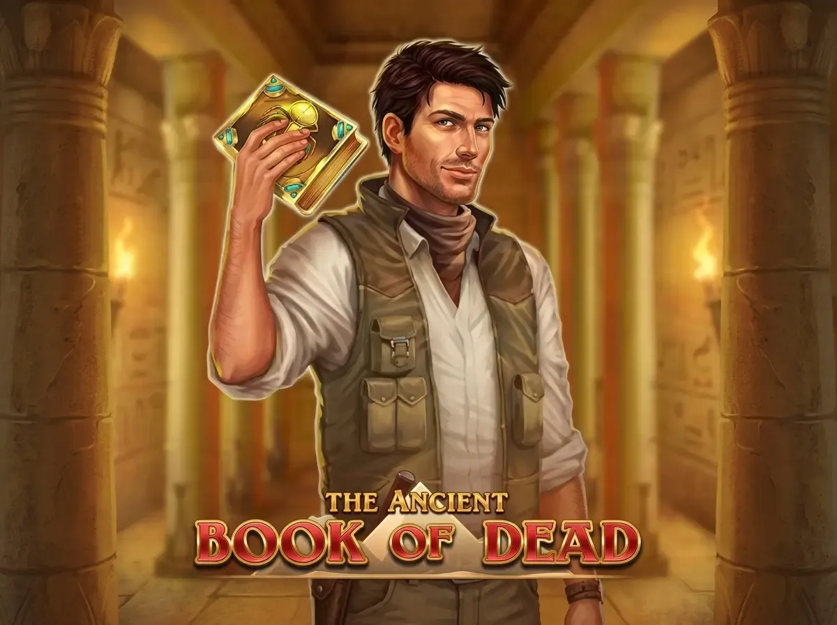 Book of Dead sur Tortuga Casino avec explorateur et trésors anciens