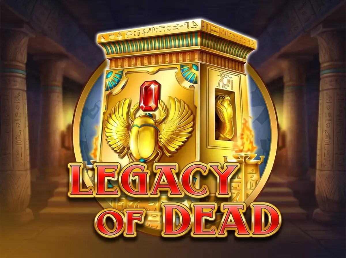 Legacy of Dead sur Tortuga Casino avec ambiance égyptienne riche