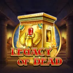 Legacy of Dead sur Tortuga Casino avec ambiance égyptienne riche